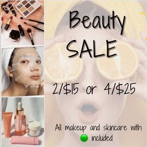 Beauty SALE 2 for $15 or 4 for $25